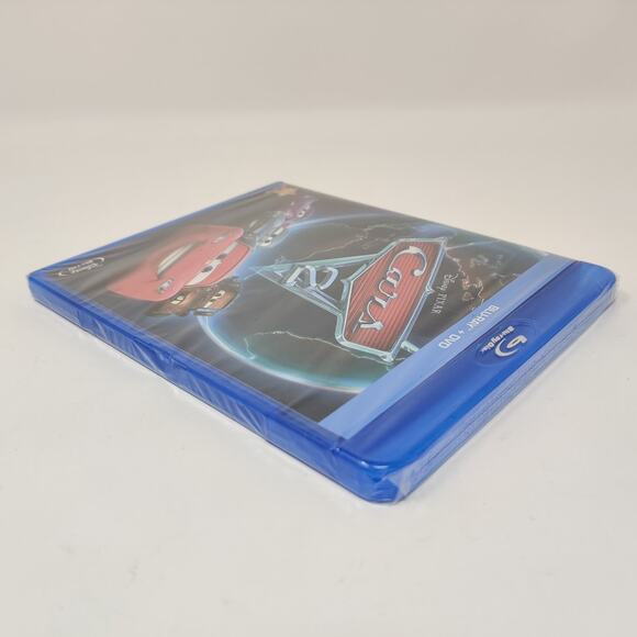 Cars 2 & 3 Blu-ray + DVD Combo Pack Disney Pixar Owen Wilson Racing Mater NEW - Picture 12 of 14